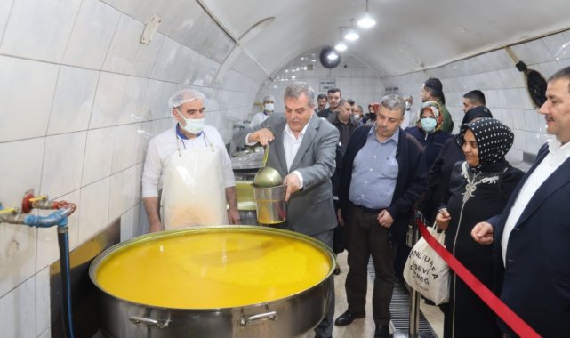 Beyazgül Şanlıurfa Aşevini ziyaret etti