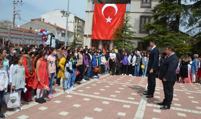 Beylikova'da 23 Nisan coşkuyla kutlandı