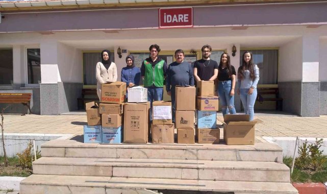 Beyşehir'de üniversiteli öğrencilerden ihtiyaç sahiplerine anlamlı yardım