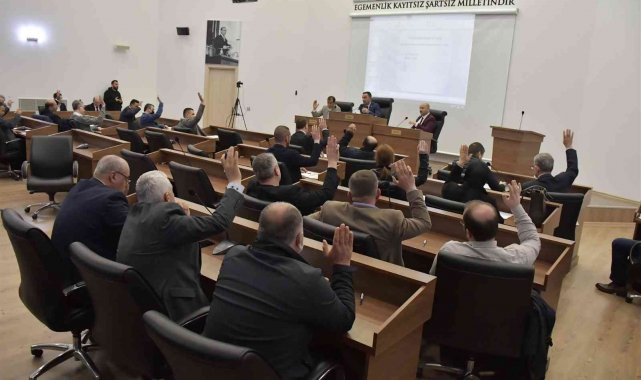 Biga Belediyesi nisan ayı meclis toplantısı yapıldı