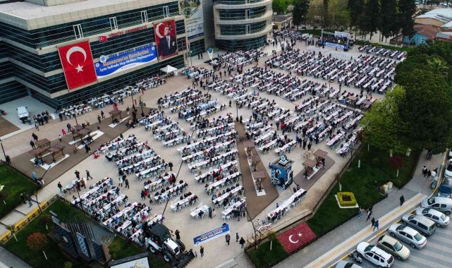 Biga ramazanın bereketini hep birlikte yaşadı