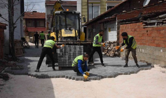 Bilecik&#039;te 18 bin metrekarelik alanda kilit parke çalışması tamamlandı