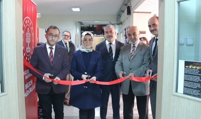 Bilecik'te bir kütüphane açılışı daha gerçekleştirildi