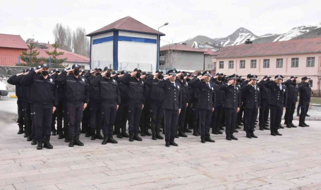 Bitlis'te Türk Polis Teşkilatı'nın 177'nci kuruluş yıldönümü kutlandı