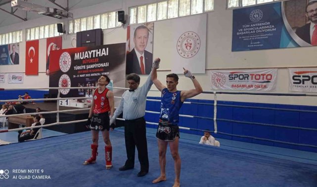 Bitlisli sporcular, Türkiye Muaythai Şampiyonası'ndan 2 madalya ile döndü