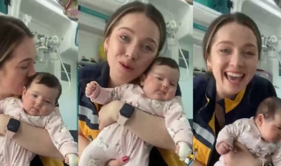 Boş araziye terk edilmişti: Hemşirenin süt annelik yaptığı 3 aylık bebek yoğun bakımda