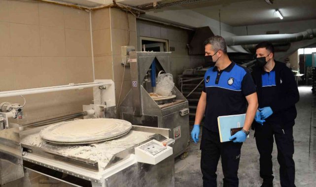 Bozüyük&#039;te bayram öncesinde tatlı imalathaneleri denetlendi