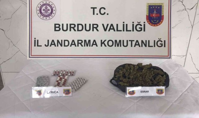 Burdur'da uyuşturucu operasyonu: 1 tutuklama