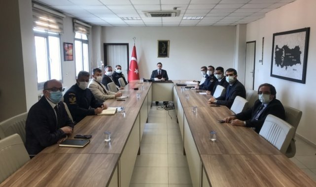 Burhaniye' de yaz tedbirleri değerlendirme toplantısı