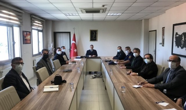 Burhaniye&#039;de, cezaevleri ilçe güvenlik değerlendirme toplantısı