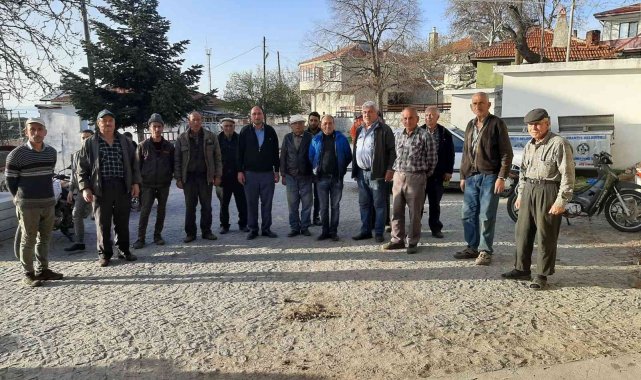 Burhaniye&#039;de köylü vatandaşların taş ocağı tepkisi