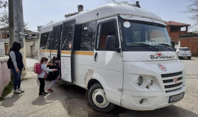 Burhaniye'de okul öncesi eğitimde taşımalı dönemi