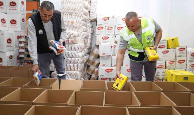 Burhaniye'de sofralar bereketlendi