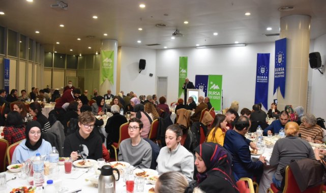 Bursa Kent Konseyi ailesi iftarda buluştu