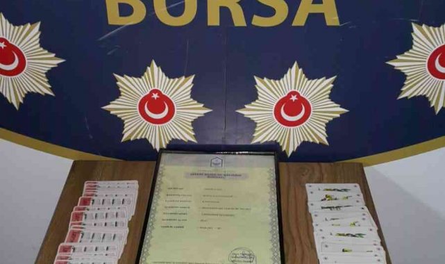 Bursa'da kumar oynanan 2 kıraathaneye suçüstü yapıldı: 9 kişi yakalandı