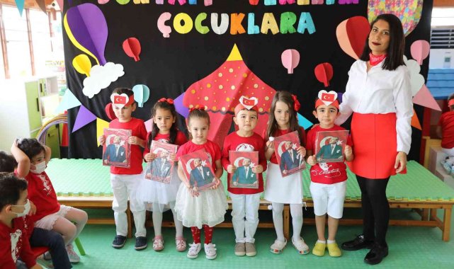 Büyükşehir kreşlerinde 23 Nisan coşkusu