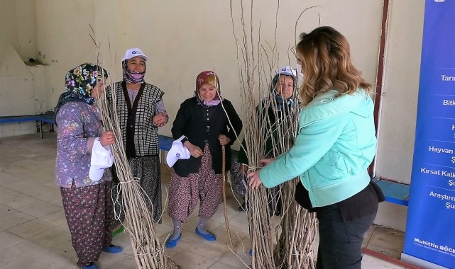 Büyükşehir'den ipekböceği yetiştiricilerine destek