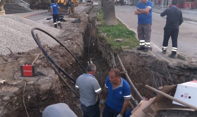 Büyükşehir'den Kemer'de içme suyu çalışması
