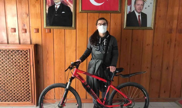 Çalıntı o bisiklet polis ekiplerince bulundu
