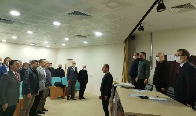 Çan'da KHGB 2022 yılı Nisan ayı olağan meclis toplantısı yapıldı