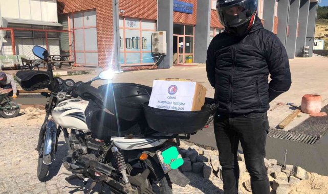 Çanakkale 1915 MotoKuryeler Derneği'nden ÇOMÜ'ye destek
