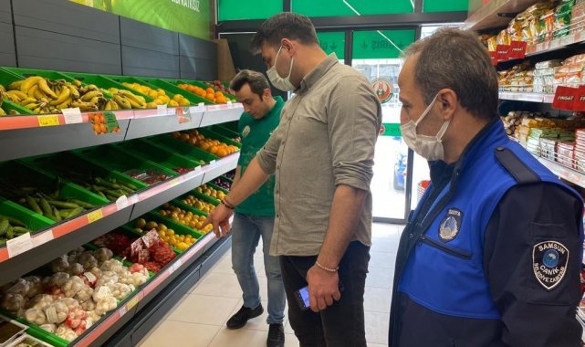 Canik'te zabıtadan Ramazan denetimi