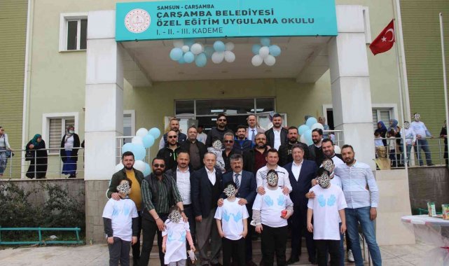 Çarşamba'da '2 Nisan Dünya Otizm Farkındalık Günü' kutlandı