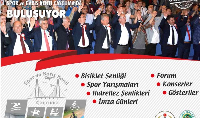 Çaycuma büyük buluşmaya hazır