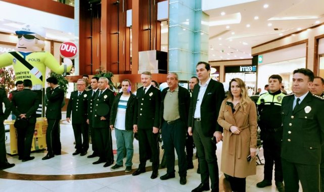 Ceylan Karavil Park AVM&#039;de 10 Nisan Polis Haftası kutlandı