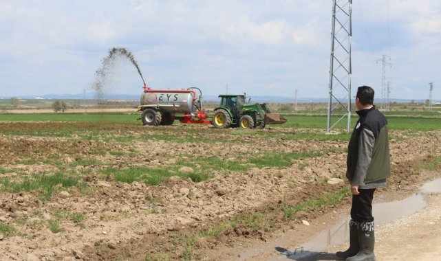 Çiftlik atıkları, tarlalarda hayat buluyor