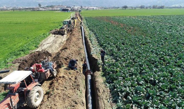 Çine ovasında 66 bin 800 dekar arazi suyla buluşacak