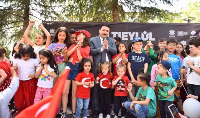 Çocuklar 23 Nisan'ı dolu dolu yaşadılar