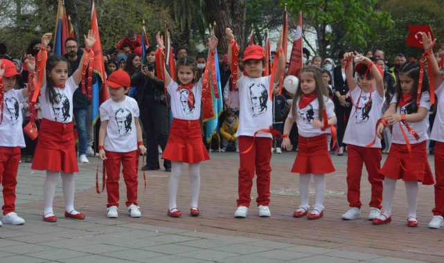 Çocukların günü 102. yılında da coşkuyla kutlandı