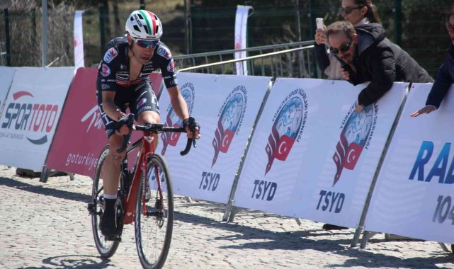 Cumhurbaşkanlığı Bisiklet Turu'nun 4. etabının kazananı Sepulveda oldu