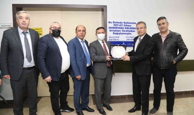 Demiryaka Holding'den ERÜ Hastanelerine Cihaz Desteği