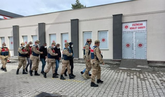 Demiryolu rayı hırsızlığı yapan 5 kişi tutuklandı