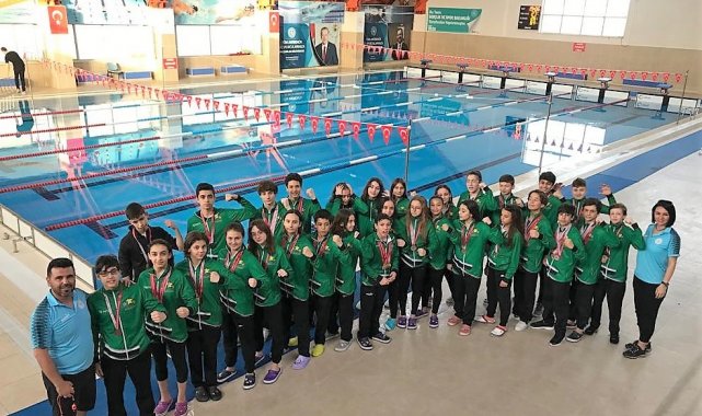 Denizli karması yüzme finallerine kaldı