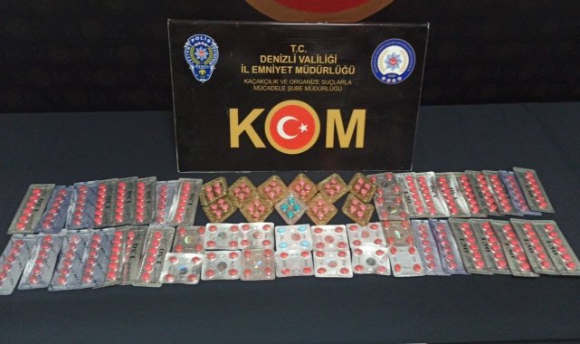 Denizli'de çok sayıda kaçak ürün ele geçirildi