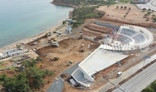 Didim Amfitiyatro'da çevre düzenlemesi için ilk adım atıldı