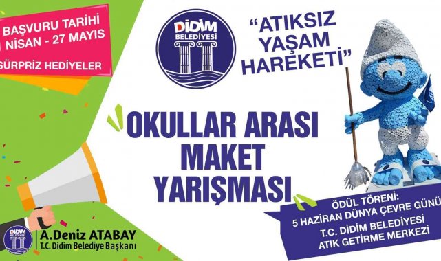 Didim Belediyesi, çevre bilincini öğrencilere yarışma ile aşılayacak