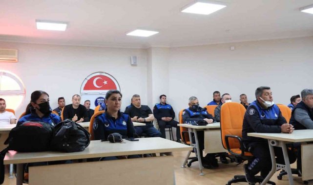 Didim'de zabıtalara sezon öncesi eğitim