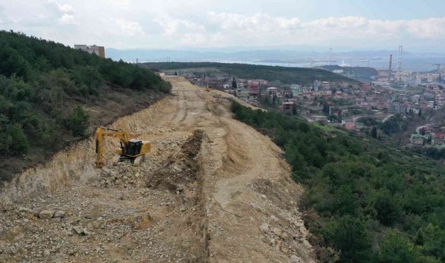Dilovası Hastane Yolu'nda sondaj çalışması bitti