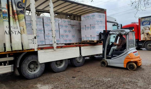Dilovası'nda tüm hanelere gıda desteği