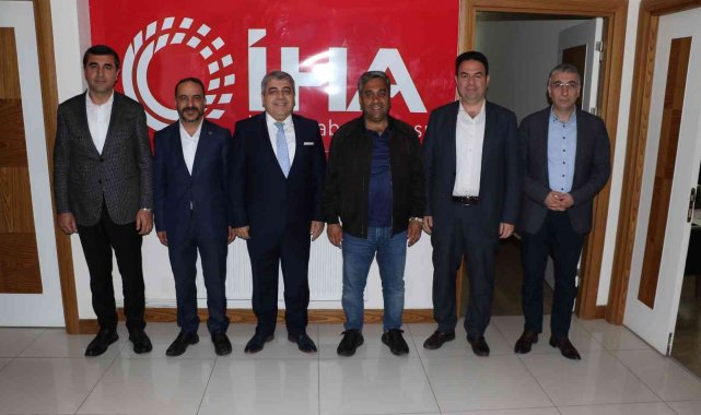 DİSİDER yönetimi İHA Bölge Müdürü Kantarcıoğlu ile bir araya geldi