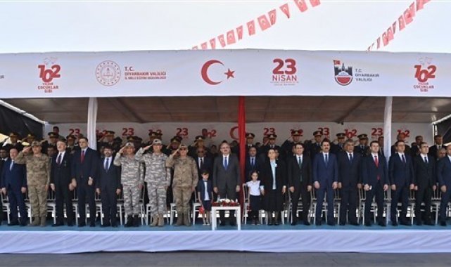 Diyarbaır'da 23 Nisan etkinlikleri