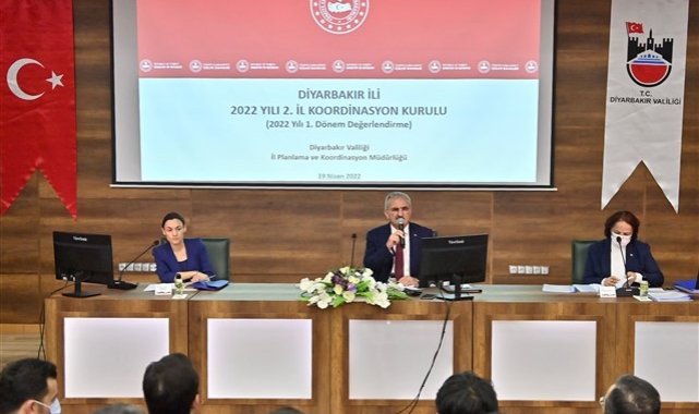 Diyarbakır'da İl Koordinasyon Kurulu toplantısı yapıldı