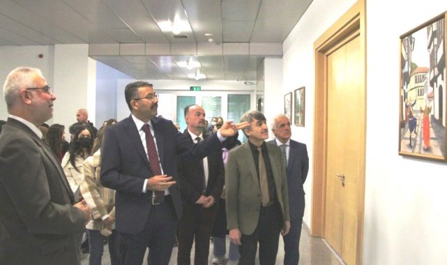 DPÜ'de "Fırçalarla Kütahya" sergisi