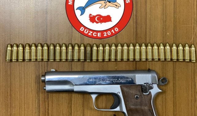 Düzce&#039;de aranan 5 şüpheli tutuklandı