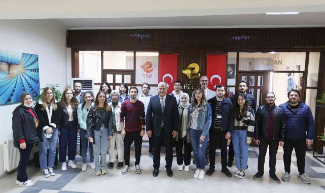 Efeler Belediyesi, tıp öğrencilerini ağırladı