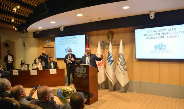 Ege Yaş Meyve Sebze İhracatçıları Birliğinde Uçak güven tazeledi